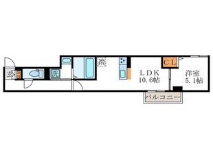 Ｄ－ＲＯＯＭ桂川の物件間取画像